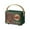 Green, variant on Retro Wireless Speaker Retro Cute Vintage Kitchen Desk Bedroom Party Speaker for Ios Android Devices