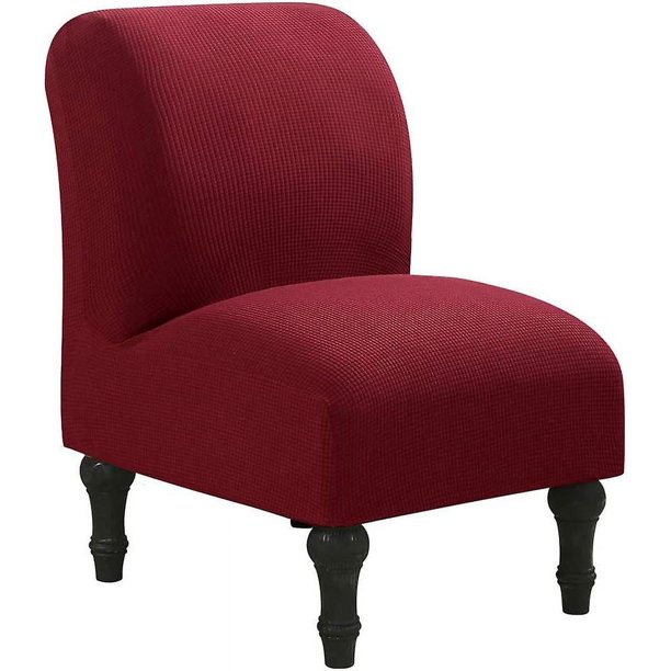 Funda elástica para sillón, tejido Jacquard moderno y relajante, sin reposabrazos