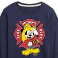 thumbnail image 3 of Disney - Firefighter Mickey - Fire Dept. At Your Service - Toddler & Youth Long Sleeve T-Shirt, 3 of 5