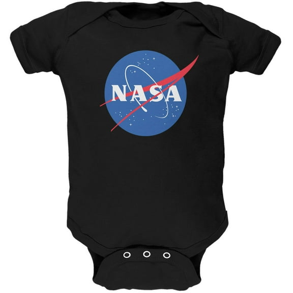 Old Glory NASA Logo Short Sleeve Graphic Baby One Piece