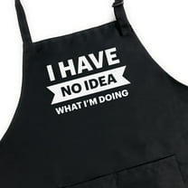 GuyAprons I Have No Idea What I'm Doing Apron, Funny Apron for Men, BBQ Grill Apron, Funny Apron for Dad