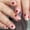 Valentine's Day, variant on 24 Pcs Press on Nails Short Square Fake Nails Full Cover Glue on Nails for Women Girls, Various Styles for Summer, Easter, St. Patrick's Day, Valentine's Day, Christmas, Halloween, 4th of July, D_14