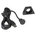 thumbnail image 1 of Cable de extensión USB PAC de 6 pulgadas con soporte para salpicadero, 1 of 2