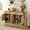 Natural, variant on Jopath 59.1" Farmhouse Sideboard with 3 Drawers and 4 Doors, Multi-Functional Storage Buffet with Adjustable Shelf and Open Storage Compartments for Dining Room Living Room Entryway Natural