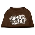thumbnail image 1 of Dirty Dogs Screen Print Shirt Brown Xxl (18), 1 of 1