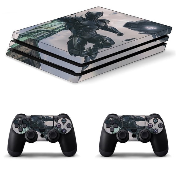 Decal Skin for PS4 Slim / PS4 Pro / PS4, Whole Body Vinyl Sticker Cover for Playstation 4 Console and Controller (Robot)