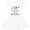 White and Pink, variant on Inktastic Let It Snow Cute Snowman in Hat and Scarf Girls Toddler Dress