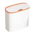 thumbnail image 3 of Bote de Basura Automático Bote de Basura de Oficina Capacidad de 14 Litros Automático con Tapa Bote de Basura de Inducción Inteligente para Sala de Es Naranja Blanco Soledad bote de basura de cocina, 3 of 10
