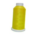 thumbnail image 2 of Abbracc Glow in The Dark Embroidery Machine Thread Colorful for Embroidery Yellow, 2 of 9