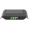 thumbnail image 1 of Portable LED Luminous Decoration Solar Power Clock, Car Clock, Automatic Brightness Adjustment For Vehicle Auto Car Green,Blue,White,Red, 1 of 8