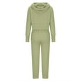 thumbnail image 4 of LYXSSBYX Sweatsuits 2pcs Sets Womens NEW Women's Two Piece Outfits Long Sleeve Crewneck Pullover Tops with Jogger Pants Sweatsuits Tracksuits Lounge Sets, 4 of 7