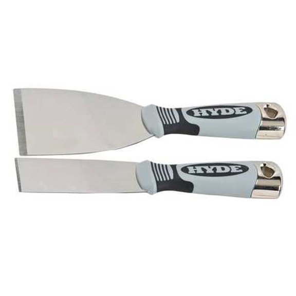 Putty Knife Set, Stiff, SS, 2 pc.