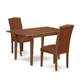 thumbnail image 2 of East West Furniture Dining Room Set Mahogany, PSEN3-MAH-66, 2 of 6