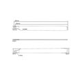 thumbnail image 2 of 2 Pairs ALZRC 380mm Carbon Fiber Main Blades for Devil 380 FAST Align 470L RC Helicopter, 2 of 4