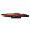 thumbnail image 1 of Gia Nhien SB0013P Dixie II Wooden Model Speed Boat, 1 of 1