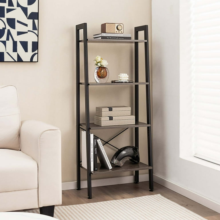 Amazon.com: HOMCOM 4-Tier Industrial Pipe Shelves Floating