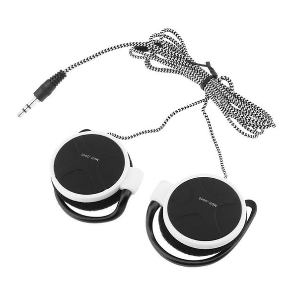 Yeacher 3.5mm Wired Gaming Headset On-Ear Sports Headphones Ear-hook Music Earphones for Smartphones Tablet Laptop Desktop PC