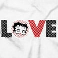 thumbnail image 2 of Betty Boop Cartoon Polka Dots Love Women's T Shirt Ladies Tee Brisco Brands S, 2 of 3
