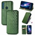 thumbnail image 1 of Étui pour Motorola MOTO One Fusion Plus, Portefeuille à Rabat Magnétique Protecteur - Vert, 1 of 5