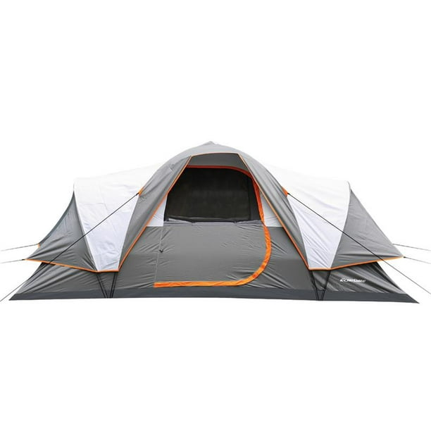 Echosmile Pop-up Tent For 8 People in Grey