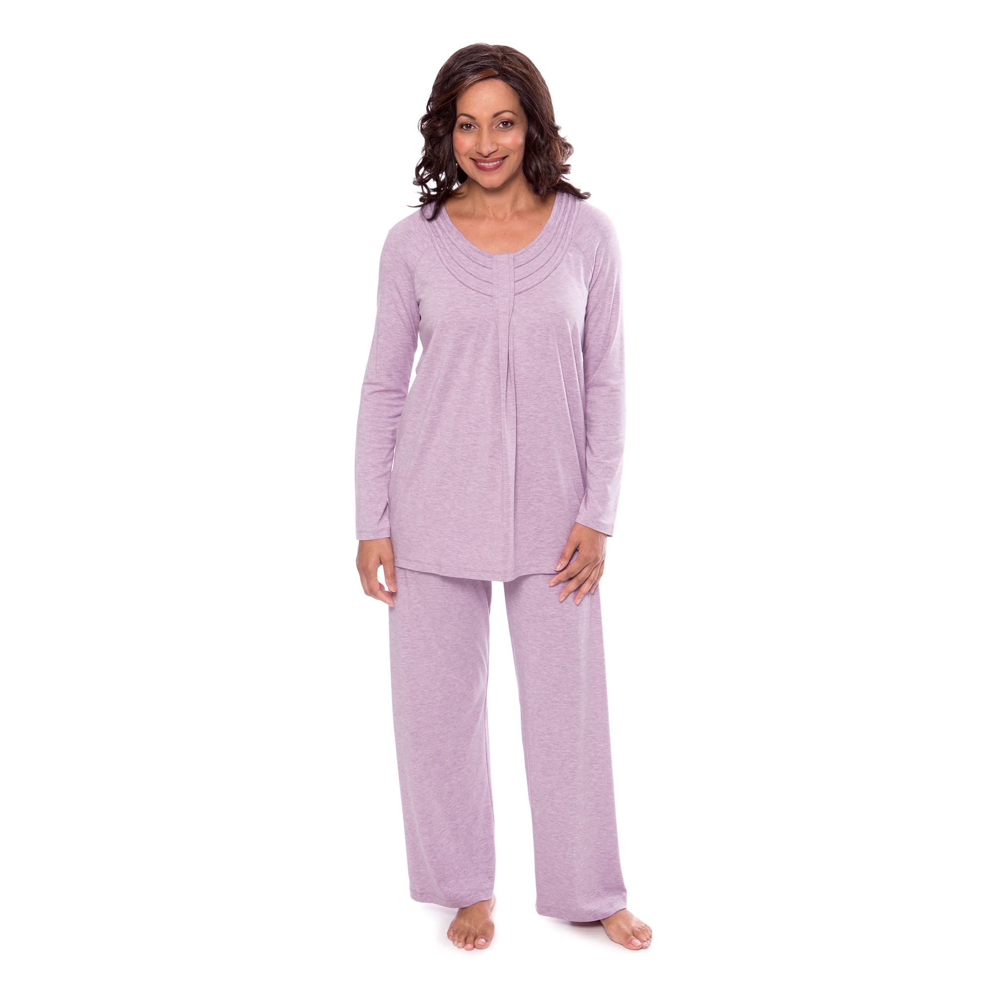 Women's Long Sleeve PJs in Bamboo Viscose (Replenish) Cozy Pajama Set
