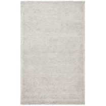 SAFAVIEH Himalaya Walter Solid Area Rug, Grey, 6' x 9'