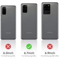 thumbnail image 2 of HAHDAXIA Silicone Case Compatible with Galaxy S20 Plus (2020) 6.7 inch, S20+ Phone Case with Screen & Camera Protection, Slim Liquid Silicone Microfiber Cloth Lining Full Body Cover (Midnight, 2 of 7