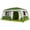 Green, variant on Sophia & William 10 Person Camping Tent 14x10FT All-Weather Large Family Cabin Tent with 2-Room Partition, Blue