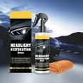 thumbnail image 2 of YiJuHui 1pcs Headlight Restoration Spray - Instant Clear Lens Cleaner, UV Protection Shield, Oxidation Remover for Cars Trucks SUVs, DIY Maintenance Kit, 2 of 9