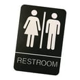 thumbnail image 2 of Abbracc Bathroom Sign Bathroom Signage Graphical Symbols Toilet Sign Wall Hanging Plaque Unisex, 2 of 9