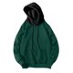 thumbnail image 1 of ICHUANYI Liquidación Suéter de cuello de color sólido para mujer con bolsillo con capucha y suéter de manga larga ICHUANYI WER202308172349, 1 of 6