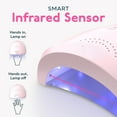 thumbnail image 4 of UV Light for Gel Nails, UV Dryer for Gel Polish with 3 Timer Settings Professional LED Nail Lamp Art Tools Auto Sensor SUNone Pink, 4 of 13