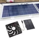 thumbnail image 3 of Kit De Ventilador De Panel Solar Para Exteriores, Ventilador De Panel Solar De 3W 12V Respetuoso Con El Medio Ambiente Para Casas De Mascotas, 3 of 8