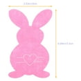 thumbnail image 2 of BRIGHTFUFU 8Pcs Rabbit Fork Bags Non Woven Fabric Table Decoration for Easter Party Style, 2 of 8
