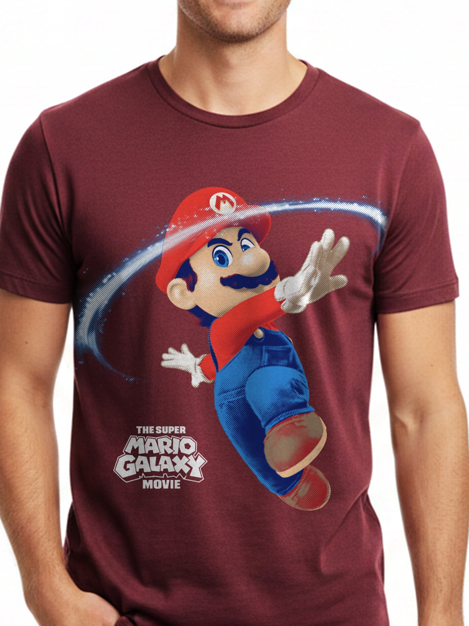 Super Mario Galaxy, Men's & Big Men's Graphic Tee, Sizes S-3XL