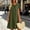 Army Green, variant on Asgosdo Dresses for Women Summer Cotton Linen Short Sleeve Solid Color Casual Cozy Going Out Midi Dress