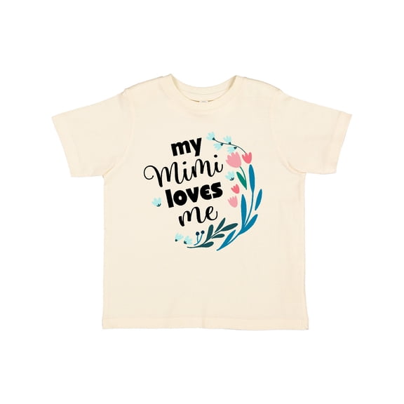 Inktastic My Mimi Loves Me Girl Girls Toddler T-Shirt