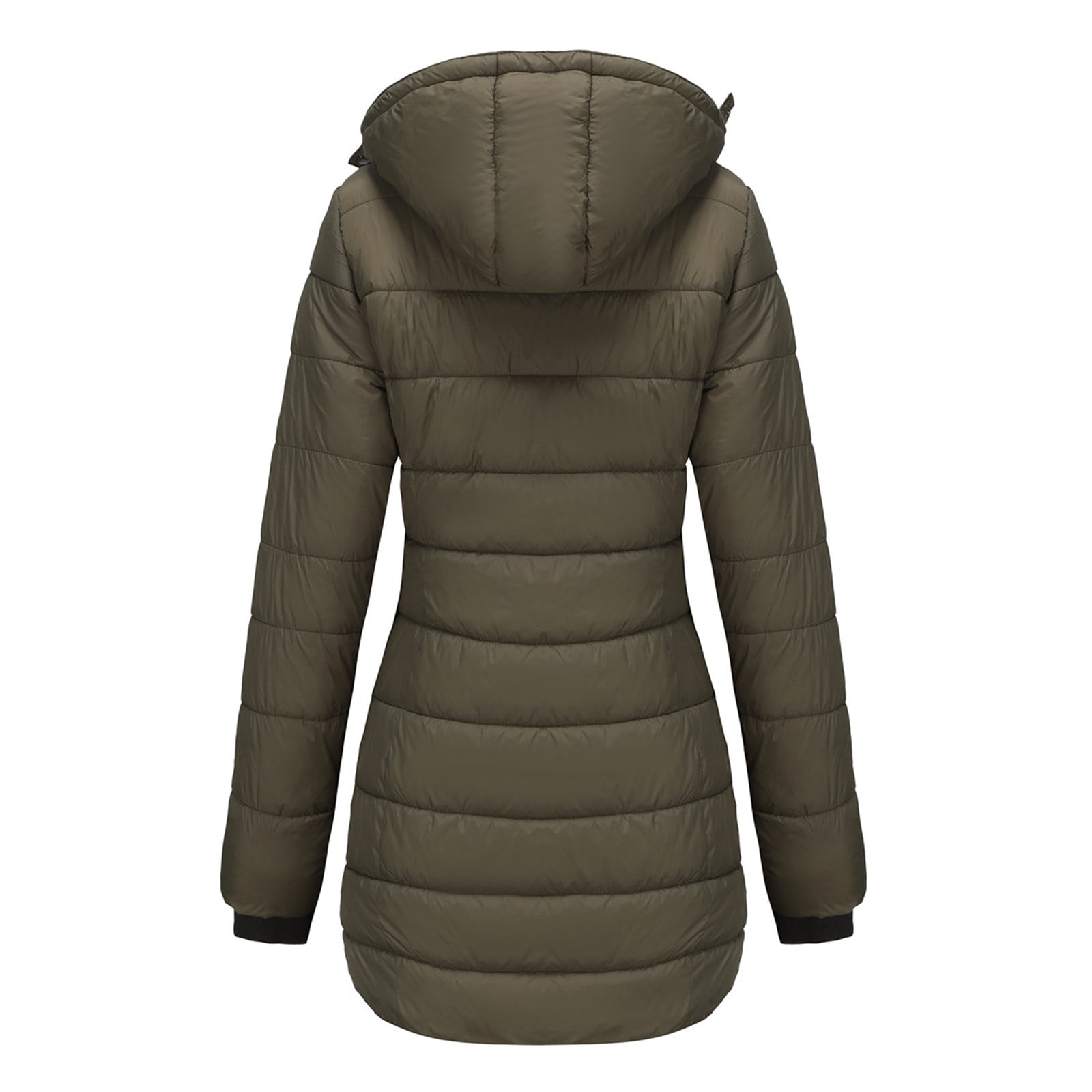 IROINNID Puffer Jacket for Women Loose Fit Medium Length