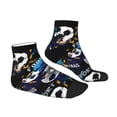 thumbnail image 3 of Bingfone Football Design Patterned Men'S Women'S Casual Cotton Socks, 3 of 9