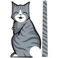 thumbnail image 1 of Cute Cat Car Windshield Wiper Sticker Cartoon Cat Moving Tail Car Window Sticker Funny Animal Car Sticker, 1 of 3