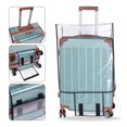 thumbnail image 2 of Transparent Travel Luggage Cover Waterproof Luggage Protector Covers Dustproof Protector Covers For 18-30 Inch Suitcase Case 2# 24 inch, 2 of 6