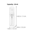 thumbnail image 2 of COMPUKAS 8Pcs Small Transparent Foam Pump Bottles Travel Size Refillable for Hand Soap Cleanser, 2 of 8