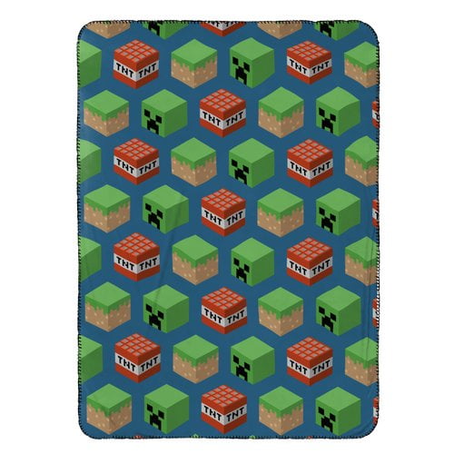 Minecraft Minecraft Travel Blanket Walmart Com Walmart Com