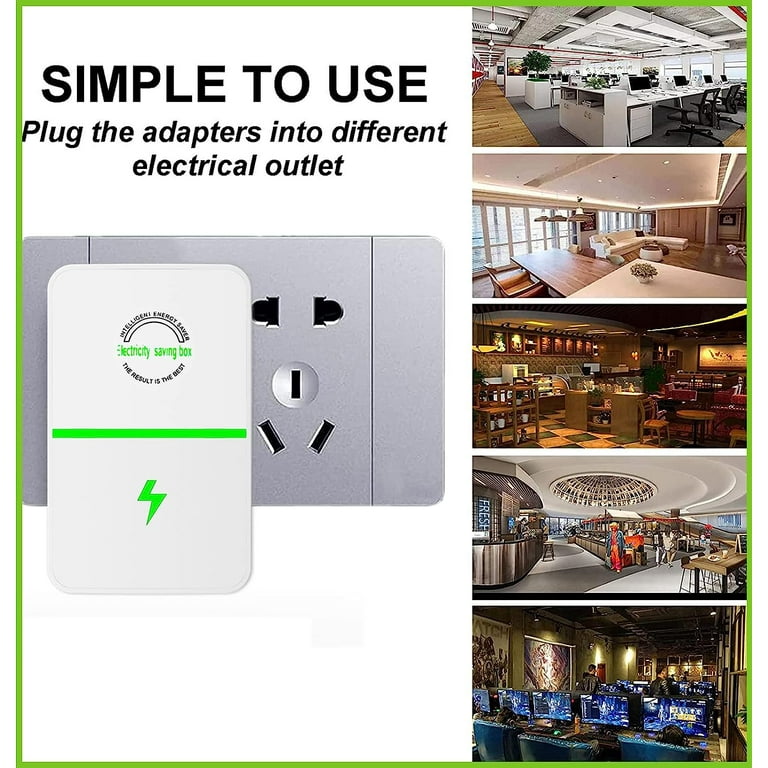 Upgrade Pro Power Saver Energy Saving Device, Pro Power Saver, Power Saver  Energy Saver for Home (4Pcs)