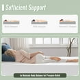 thumbnail image 4 of FDW King 8 Inch Medium-Firm Gel Memory Foam Mattress, CertiPUR-US Certified, Pressure Relief, Cooling, White, 4 of 6