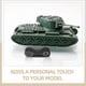 thumbnail image 3 of 1 Set DIY Robot Crawler Tank Tracks with Gear Kit Remote Control Tank Model Wheels for RC Tank Repair Replacement Parts, 3 of 3