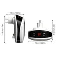 thumbnail image 4 of ONFD 2024 Wall Mounted Heater – Energy Efficient Warm Air Blower For Continuous Heat, 4 of 5