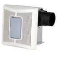 thumbnail image 5 of Broan A50L Nutone Flex Series 50 CFM Single Speed Ceiling Room Side Installation Bathroom Exhaust Fan with Light, 5 of 7