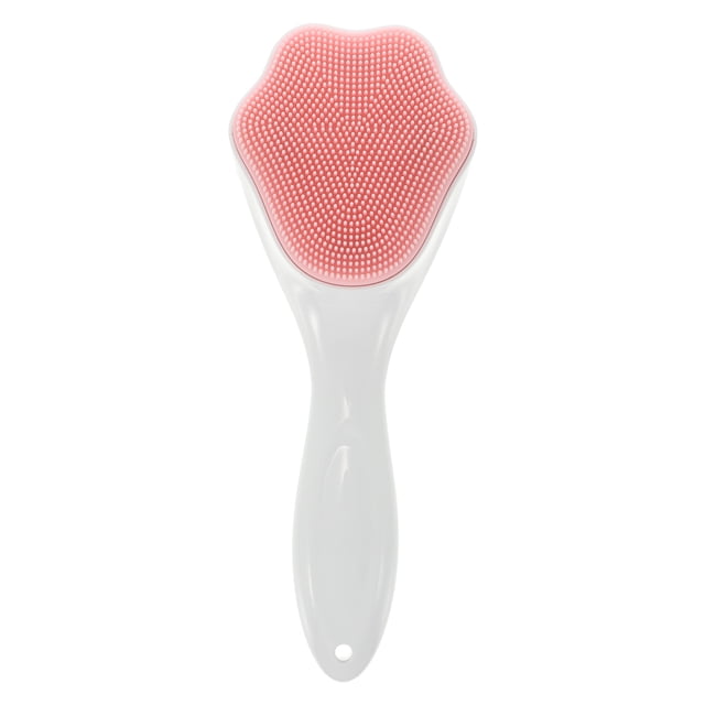 EeaseMX Cepillo facial de silicona, cepillo facial, cepillo de mano para limpieza facial, herramienta facial