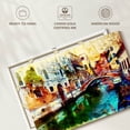 thumbnail image 6 of Elephant Stock Memories Of Venice Wall Art - Horizontal Canvas Wall Art - Dining Room Wall Decor - Places Canvas - Yellow And Brown Decor - 39" x 26", 6 of 8